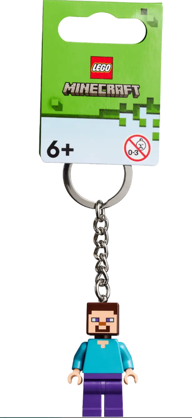 LEGO® Minecraft Steve Key Chain – LEGOLAND® California Resort Online Shop