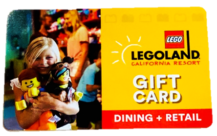 LEGOLAND® CALIFORNIA Gift Card - $100.00