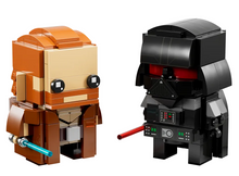 Load image into Gallery viewer, LEGO® Star Wars™ BrickHeadz™ Obi-Wan Kenobi™ &amp; Darth Vader™
