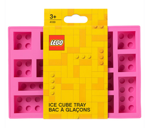 LEGO® Iconic Brick Ice Cube Tray -Pink