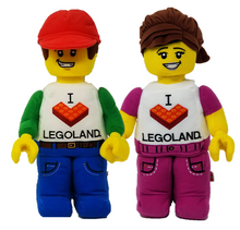 Load image into Gallery viewer, I Heart LEGOLAND® Boy Minifigure Plush
