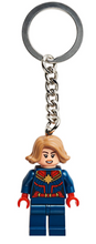 Load image into Gallery viewer, LEGO® Marvel Captain Marvel Keychain
