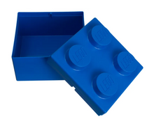 Load image into Gallery viewer, LEGO® 2X2 STORAGE BRICK BLUE -Engravable
