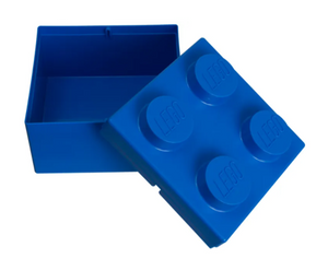 LEGO® 2X2 STORAGE BRICK BLUE -Engravable